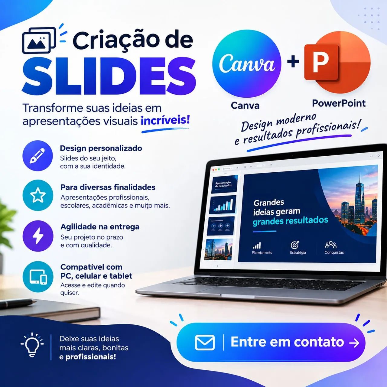 Faço slides