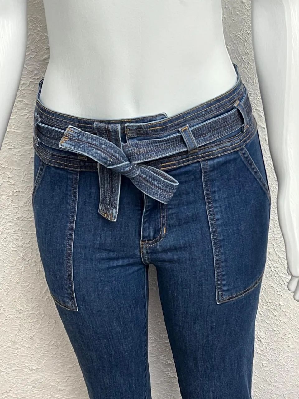 Calça Jeans Le Lis Blanc Tamanho 38 Stretch Ótimo Estado - Foto 3