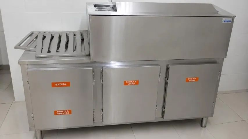 Balcão Frigorifico em Inox