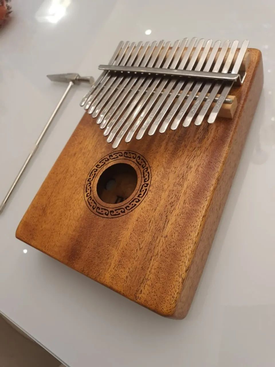 Kalimba 17 Chaves - Nova na caixa, em perfeito estado - Foto 3