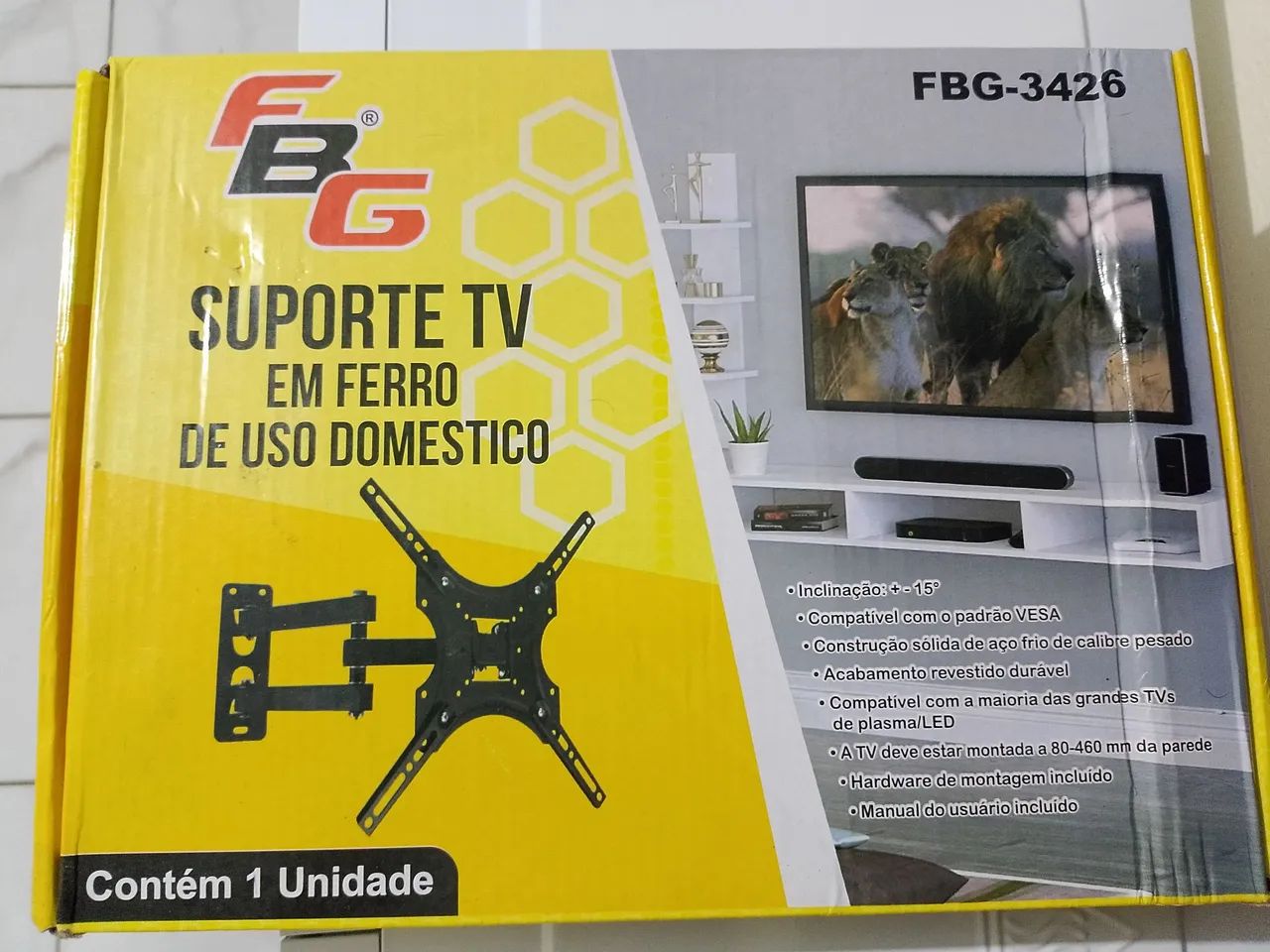 Vendo suporte para TV até 50 polegadas 