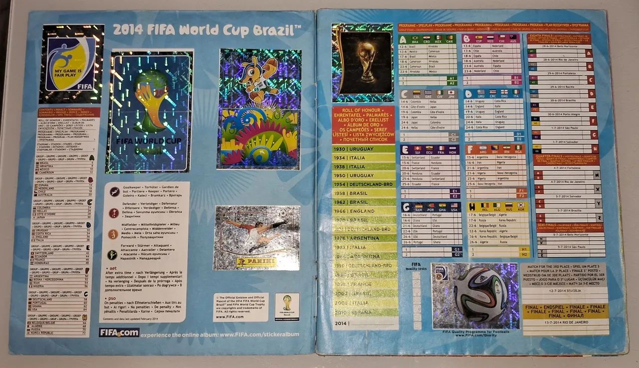 Album copa 2014 Brasil  - Foto 2