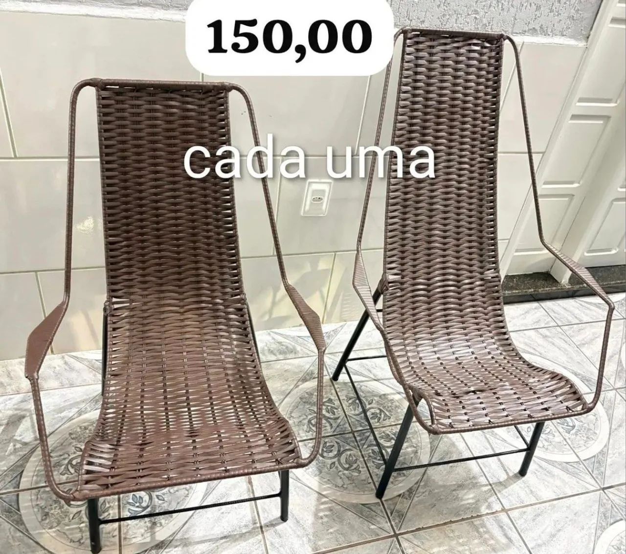Cadeiras para área externa  - Foto 2