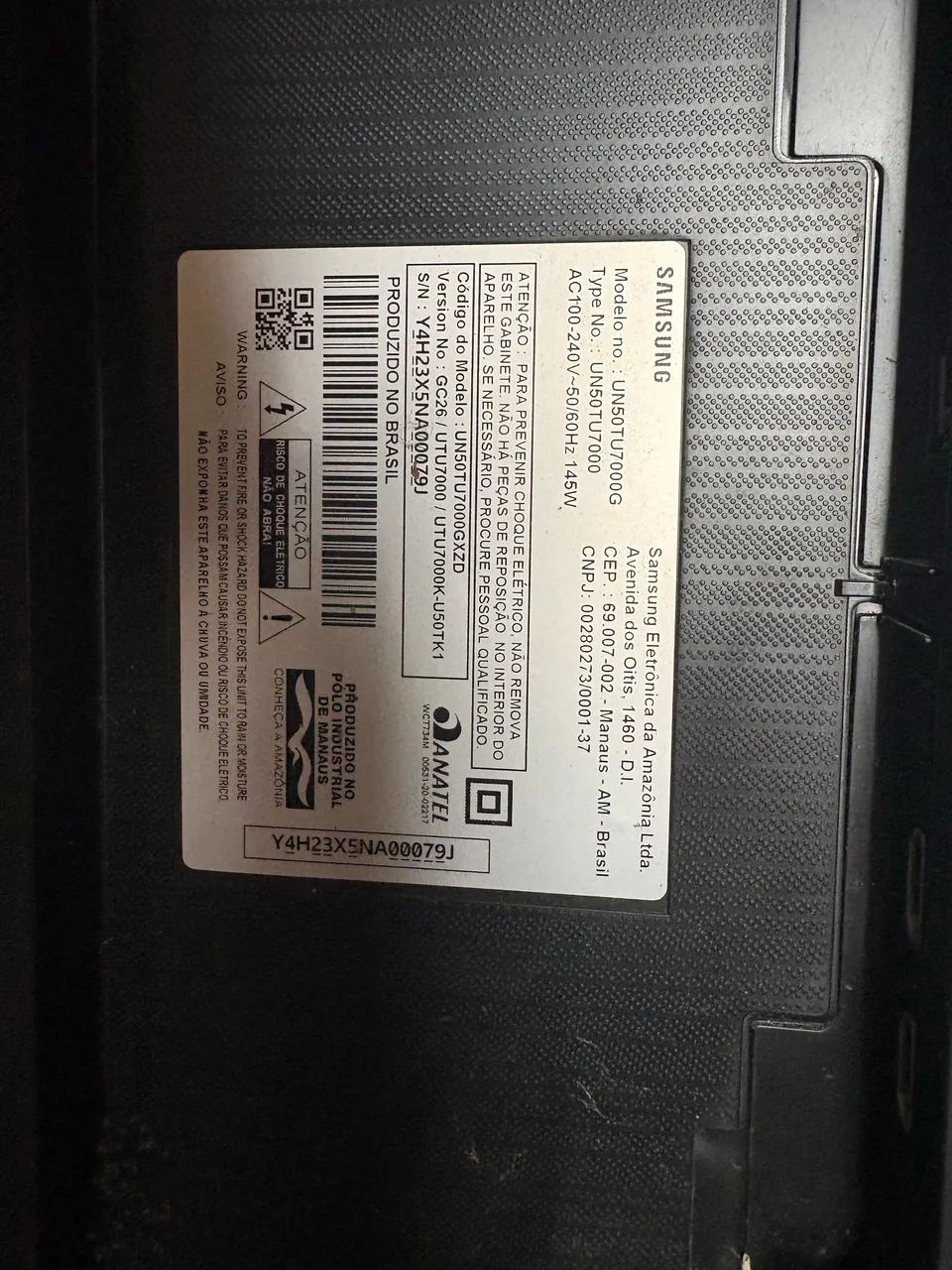 Smart Tv Samsung com defeito  - Foto 3