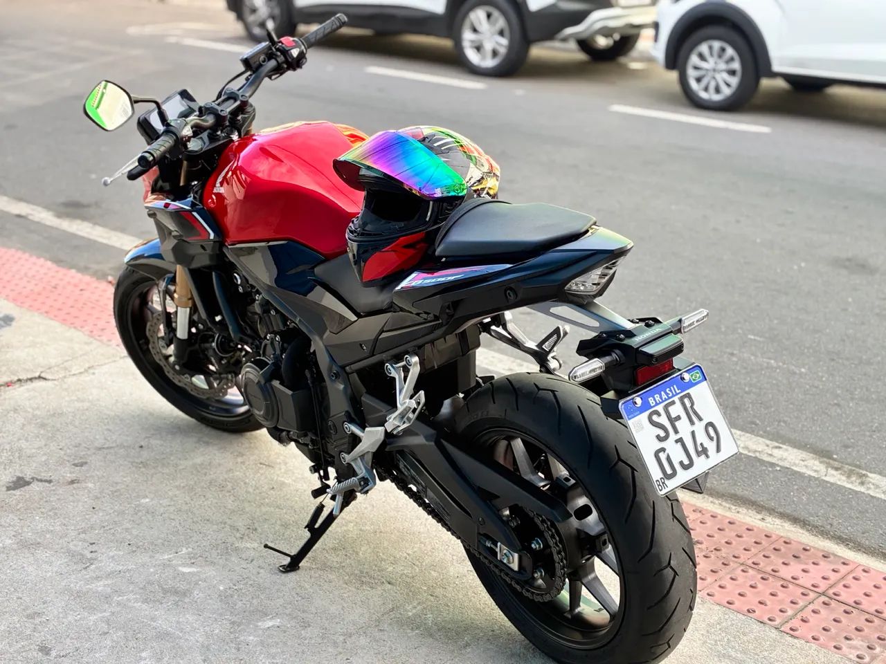 CB 500F vermelho Ferrari  - Foto 4