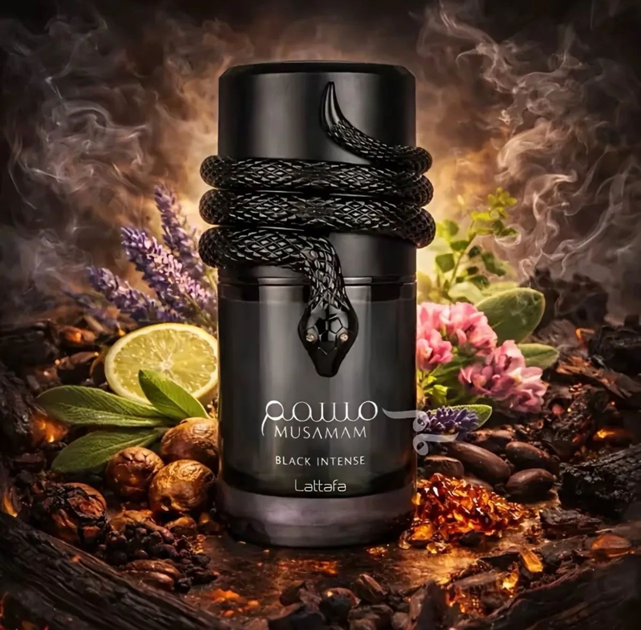 Perfume Árabe Musaman Black Intense  - Foto 2