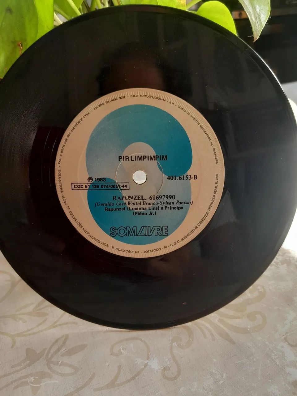 Vinil lindo balão azul 7 polegadas - Foto 4