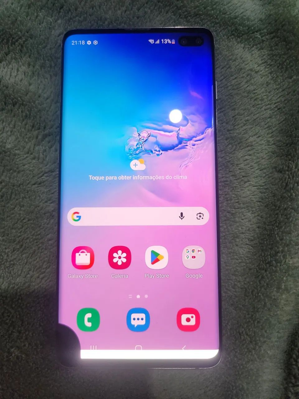 Samsung s10plus ( com defeito na tela)