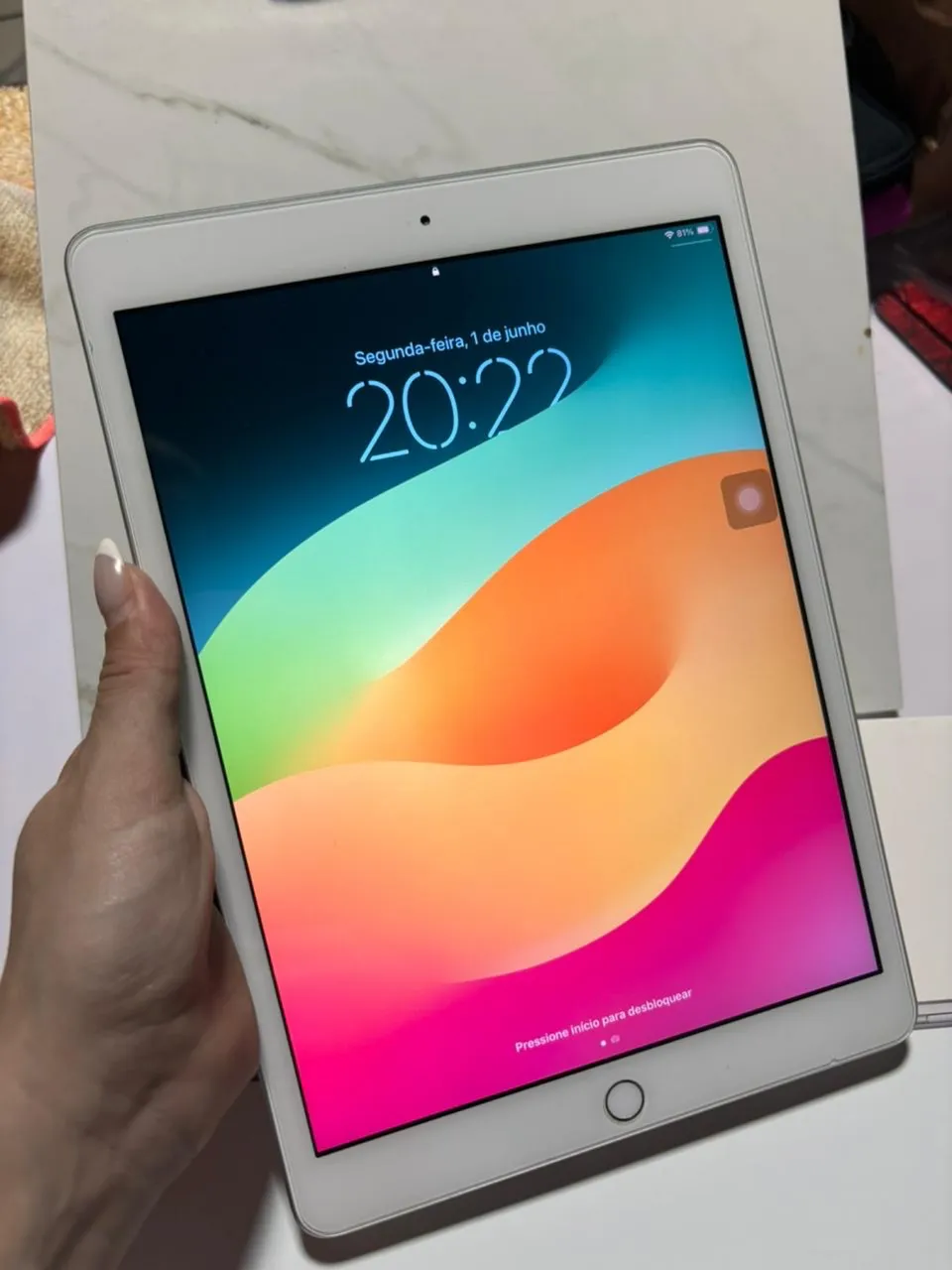 iPad 6ª geração 128GB + Apple Pencil 1ª geração - Celulares e