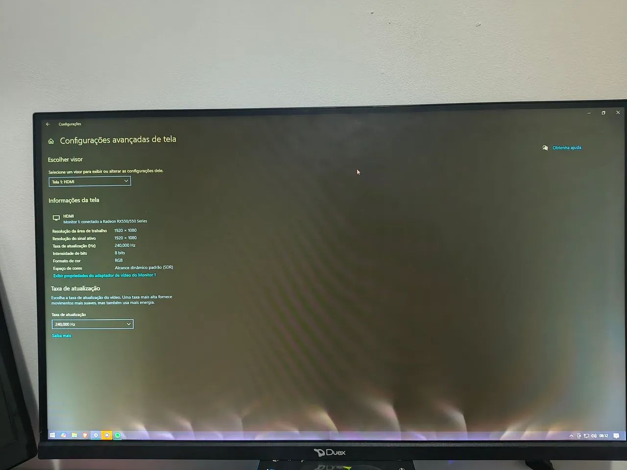 Monitor 240hz de 27 polegadas duex - Foto 2