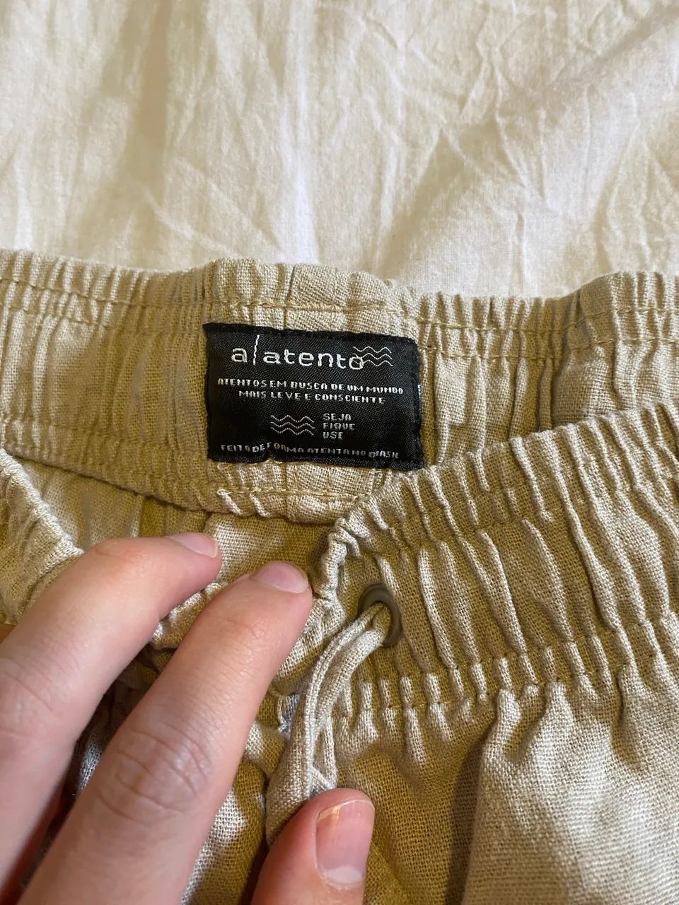 Short Linho unissex - Foto 2