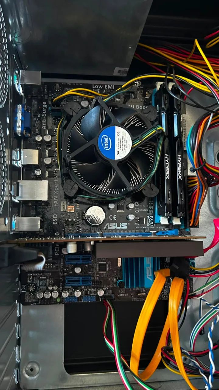 Computador Intel I3 3240, 8gb Ram Hyperx 1600 Mhz + MONITOR A0C 19 Polegadas  - Foto 4