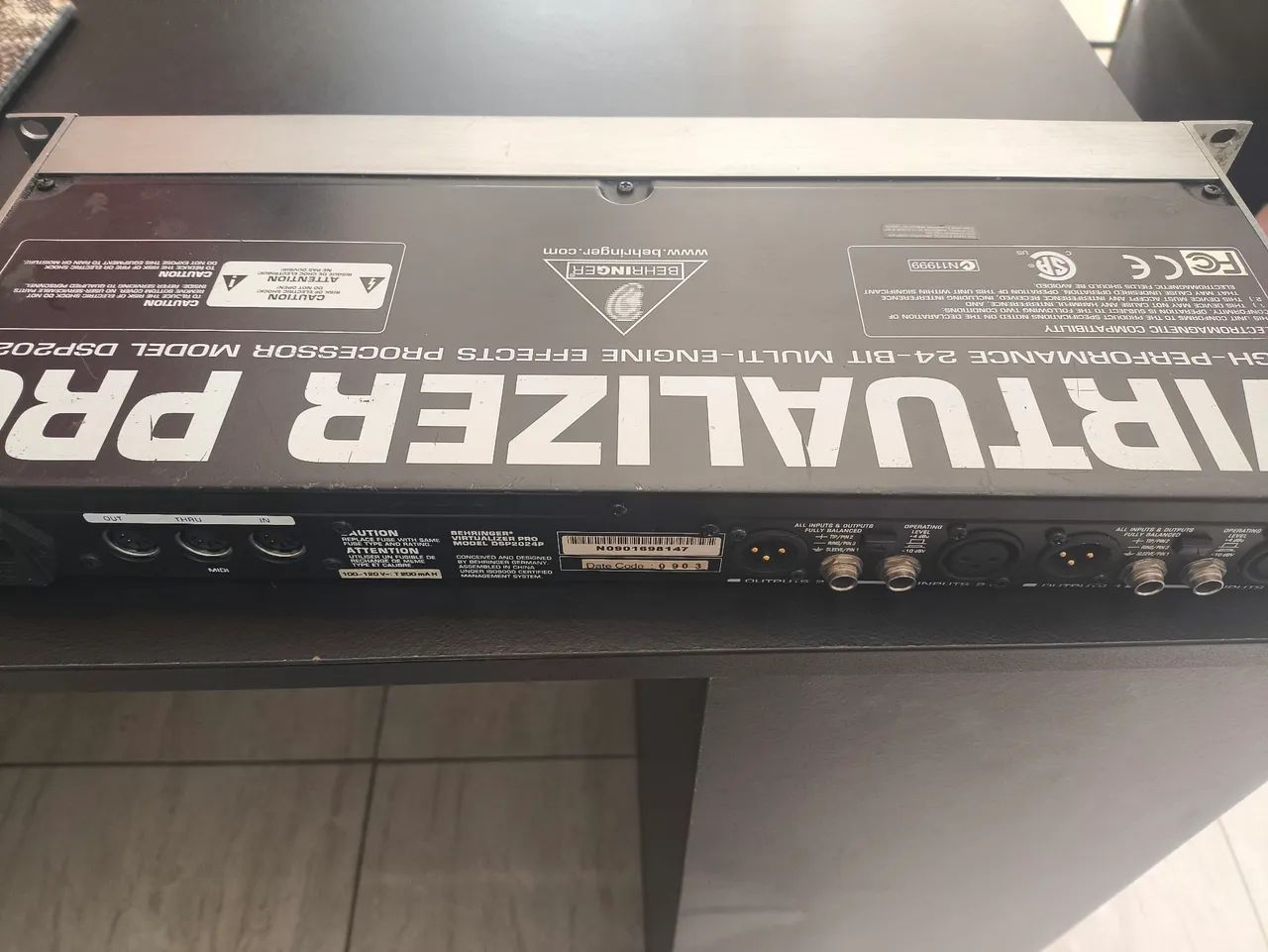 Processador de Efeito Behringer  - Foto 4