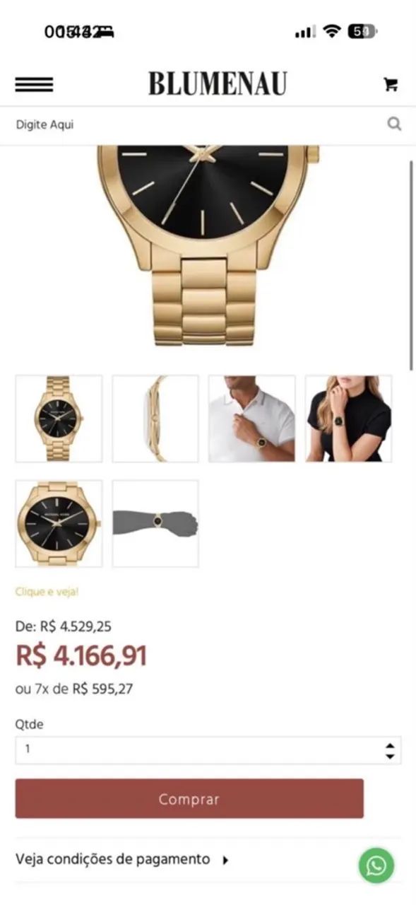 Relógio unissex Michael Kors  - Foto 2