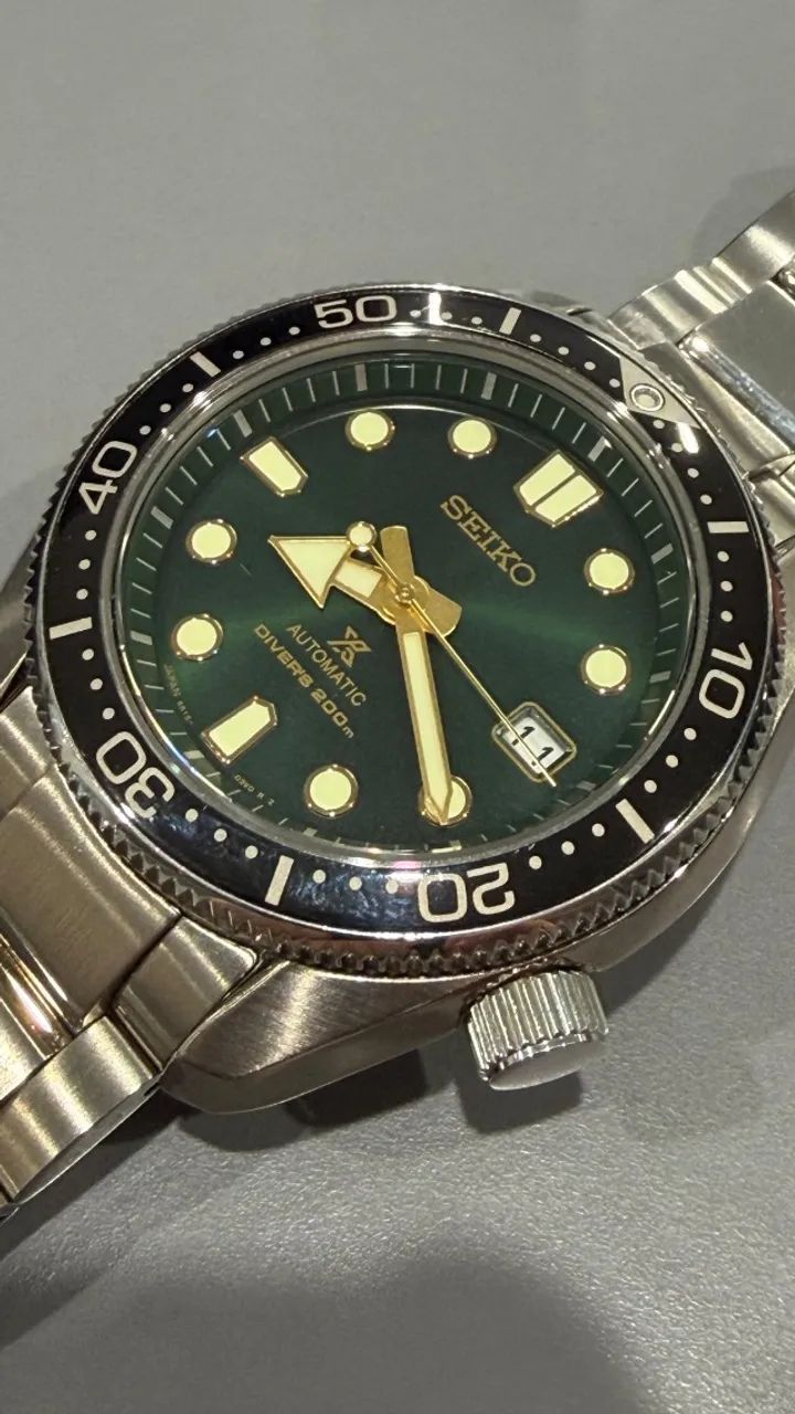 Seiko Prospex MM200 SPB105J1 Dark Green Sunset Diver Automatico - Foto 3