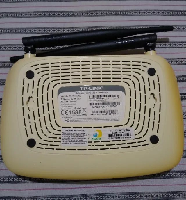 Roteador Tp-link Tl-wr841n Branco (Usado) - Foto 2