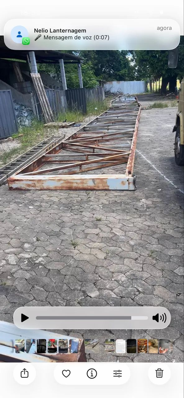 Treliça reformada 