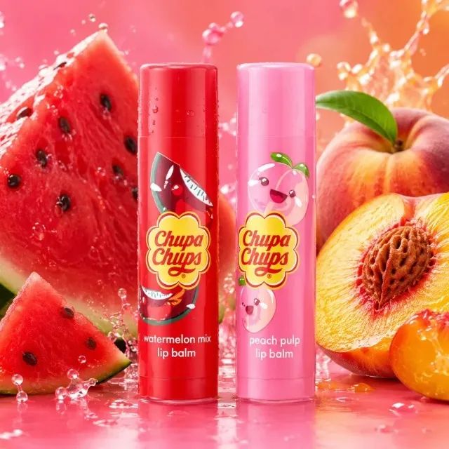 Protetor Labial Chupa Chups Melancia Lip Balm Eua - Foto 3