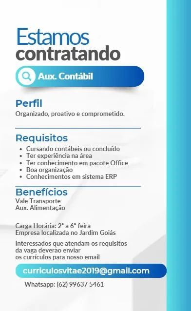 Vaga de Emprego 