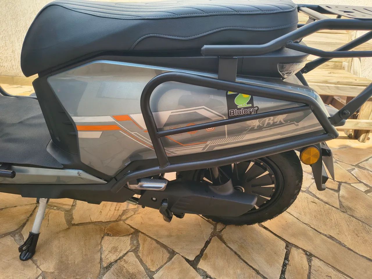 Moto eletrica blulory e4 light gray - Foto 5