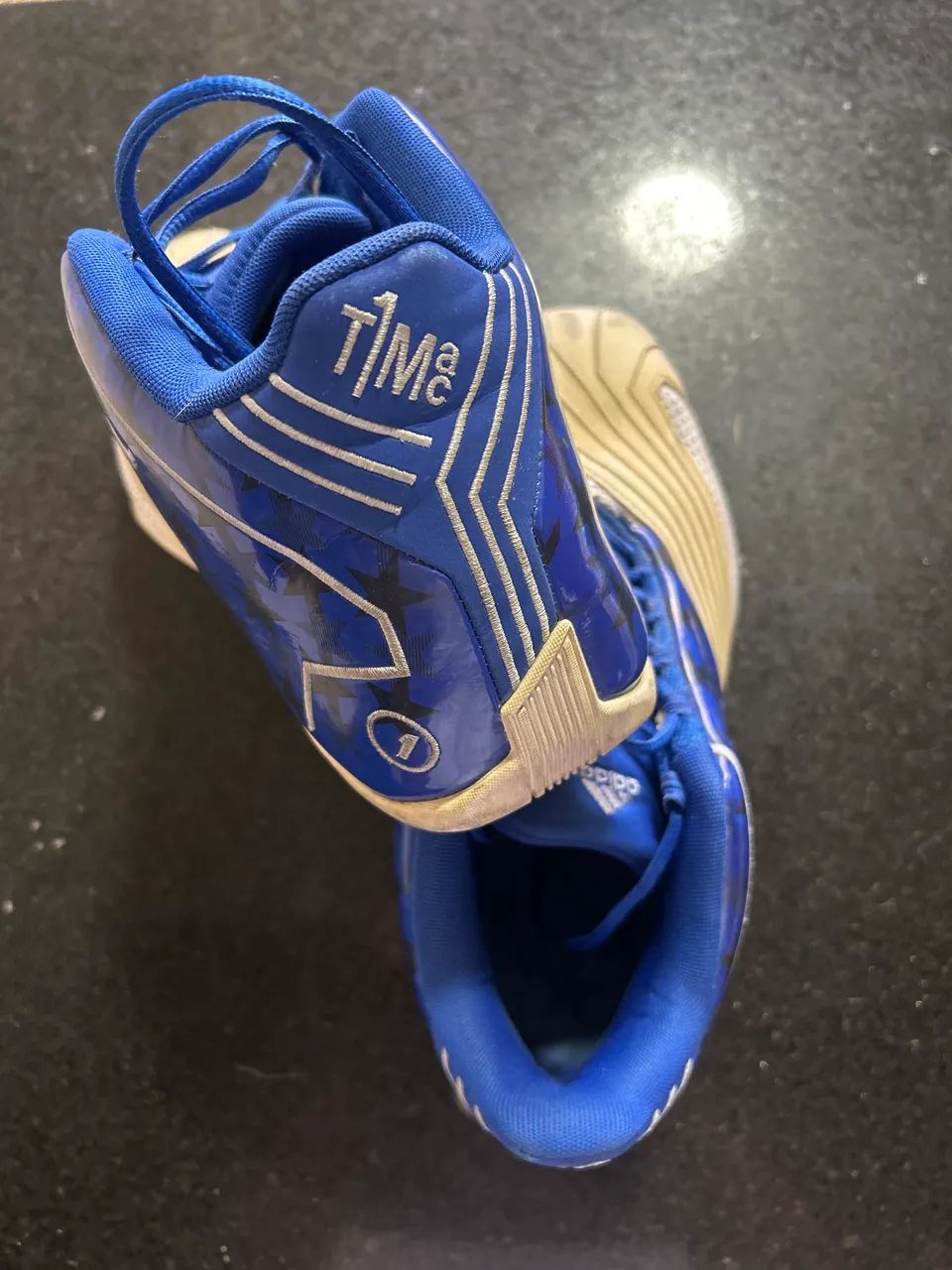 adidas Tênis de basquete Tmac 1 (usado) - Foto 5