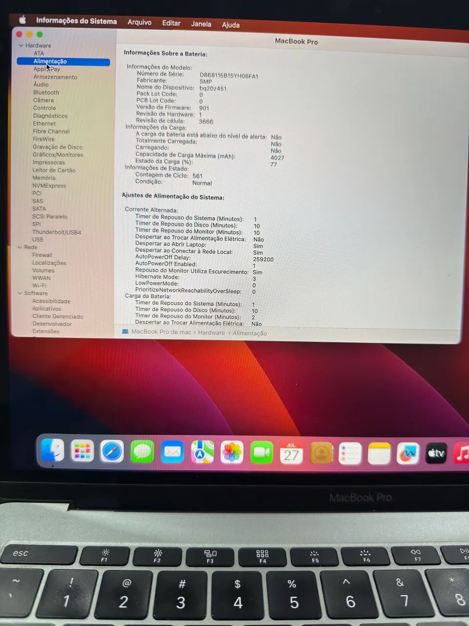 ? VENDO: MacBook Pro 13" (2017) - Excelente Estado e Oportunidade! ? - Foto 5