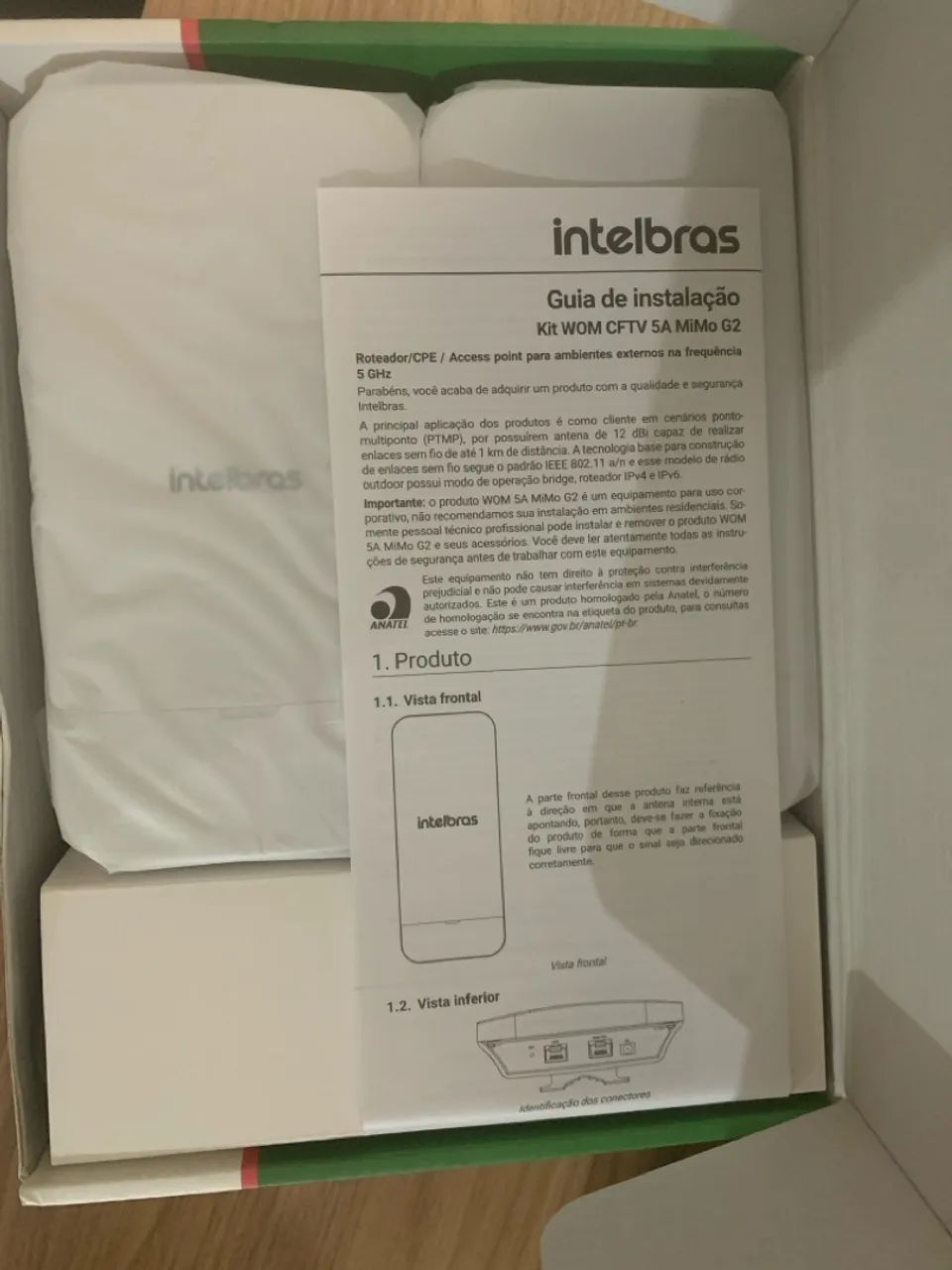 Kit antena ponto a ponto WON 5A MiMo G2 - Foto 2