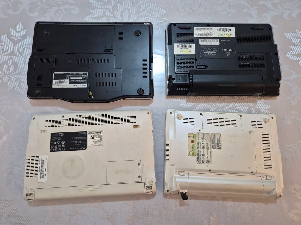Lote 4 notebooks com defeito - netbooks acer megatron positivo - Foto 2