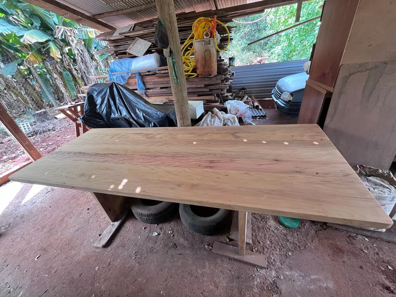 Mesa de peroba - Foto 5