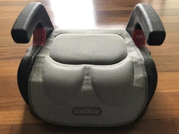 Cadeirinha para Auto - Booster - Protege - Mescla Preto e Cinza - Foto 2