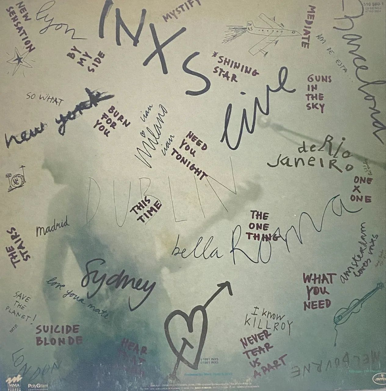 Vinil INXS - Live Baby Live (1991) - disco raro - CDs, DVDs etc