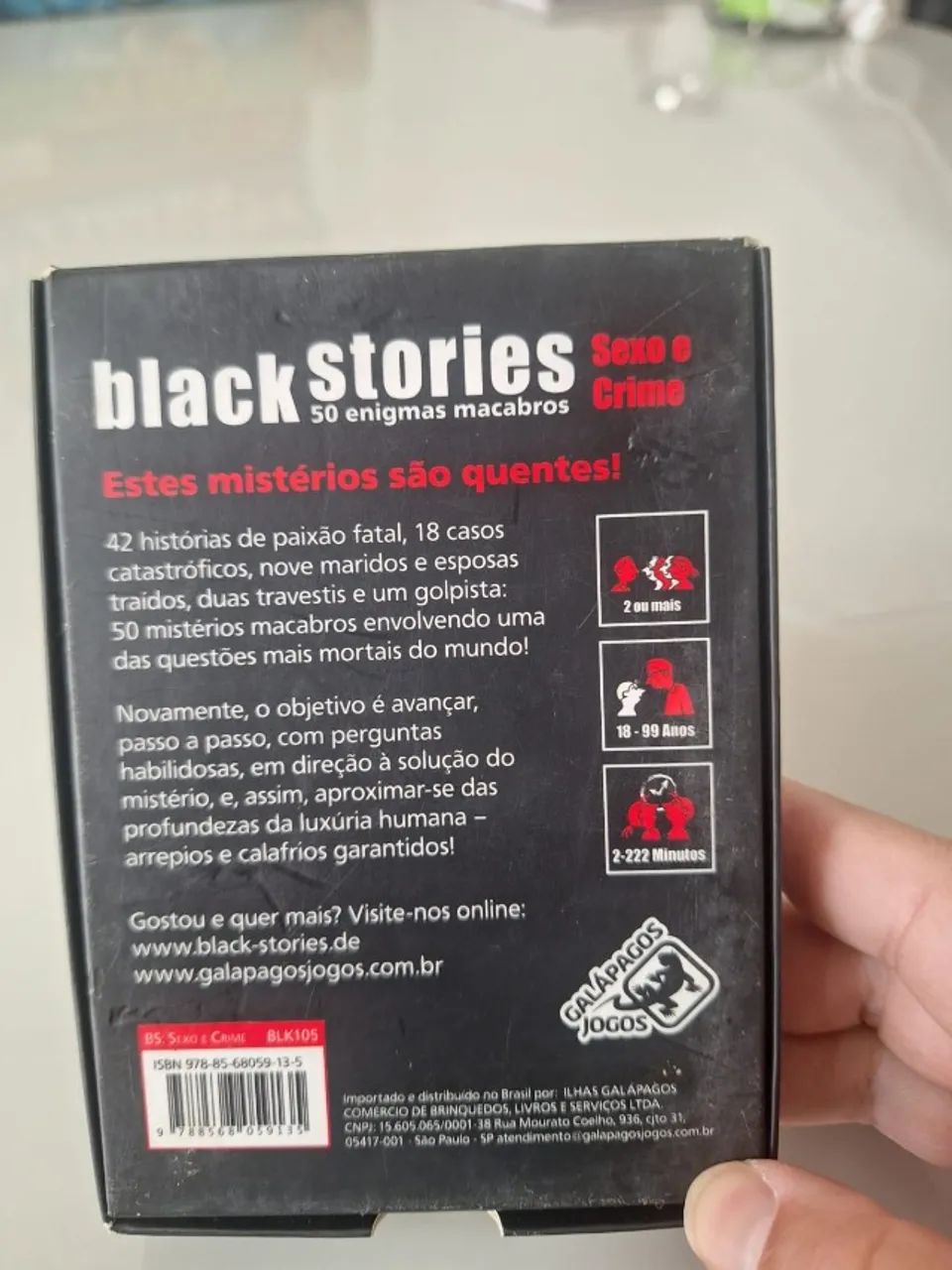 Jogo - Black Stories - Foto 3