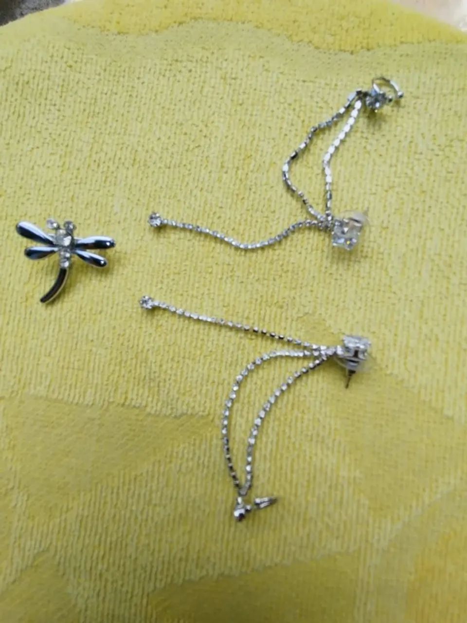 Brinco de brilhantes com EarCuff - Foto 2