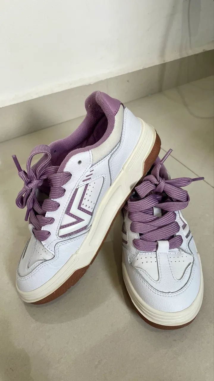 Vans Upland Branco e Rosa original - Foto 3