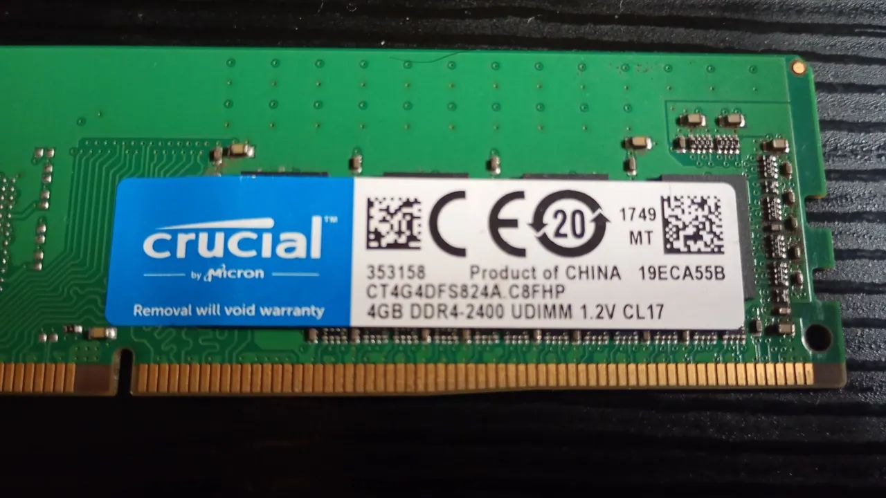 Memória ddr4 4GB 2400 - Foto 2