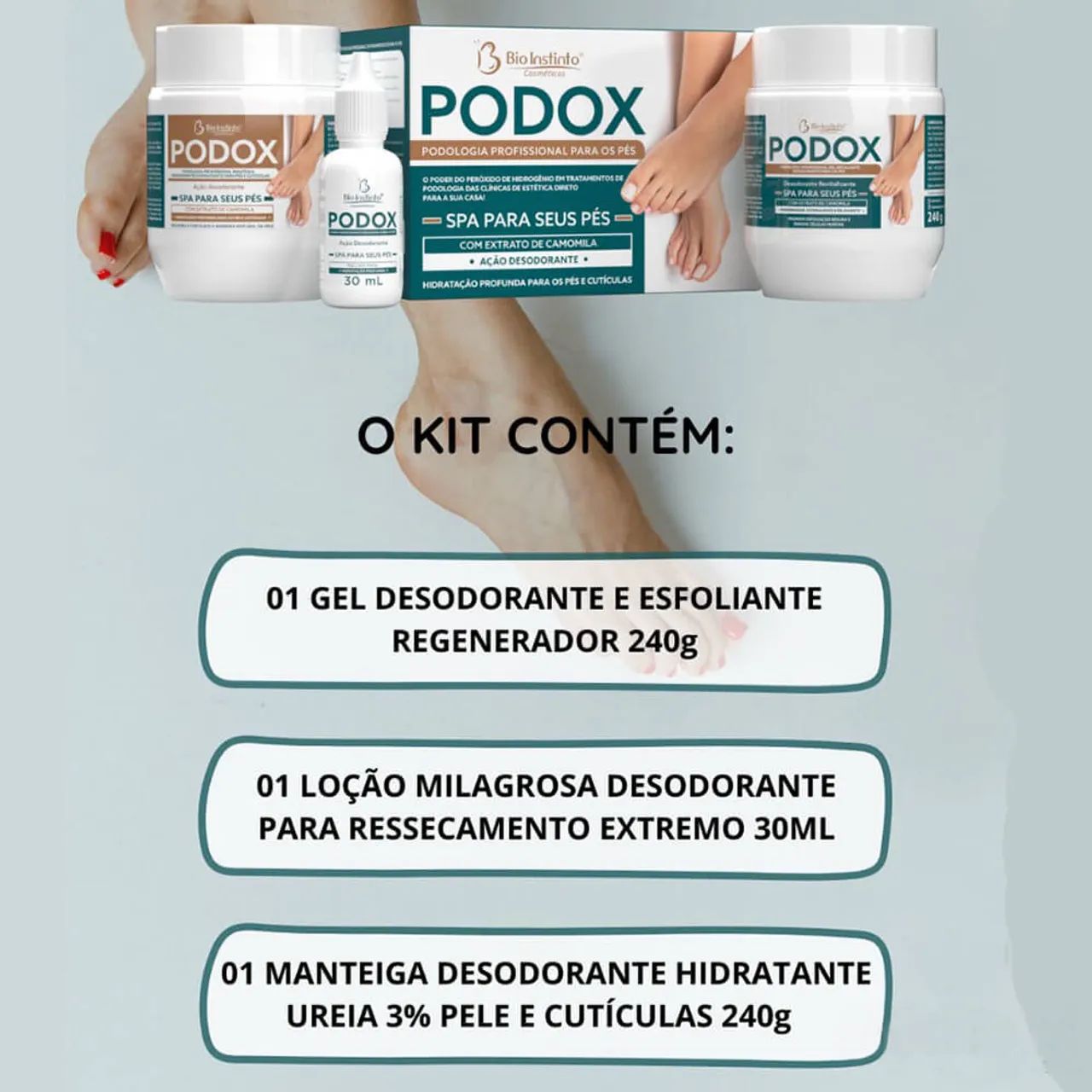 Kit spa para os pés  - Foto 2