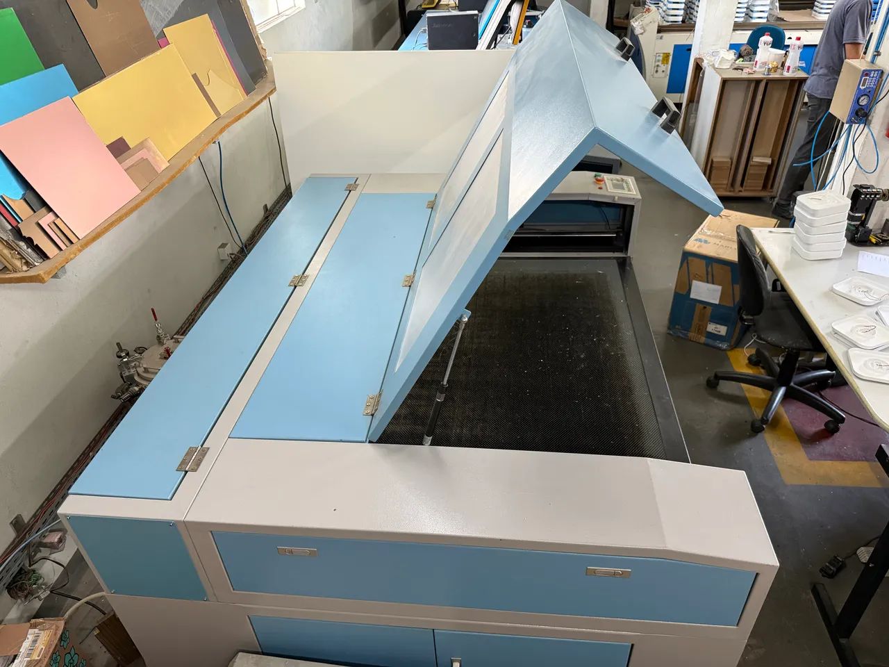 Máquina de corte e gravação laser 140x90  130W - Foto 5
