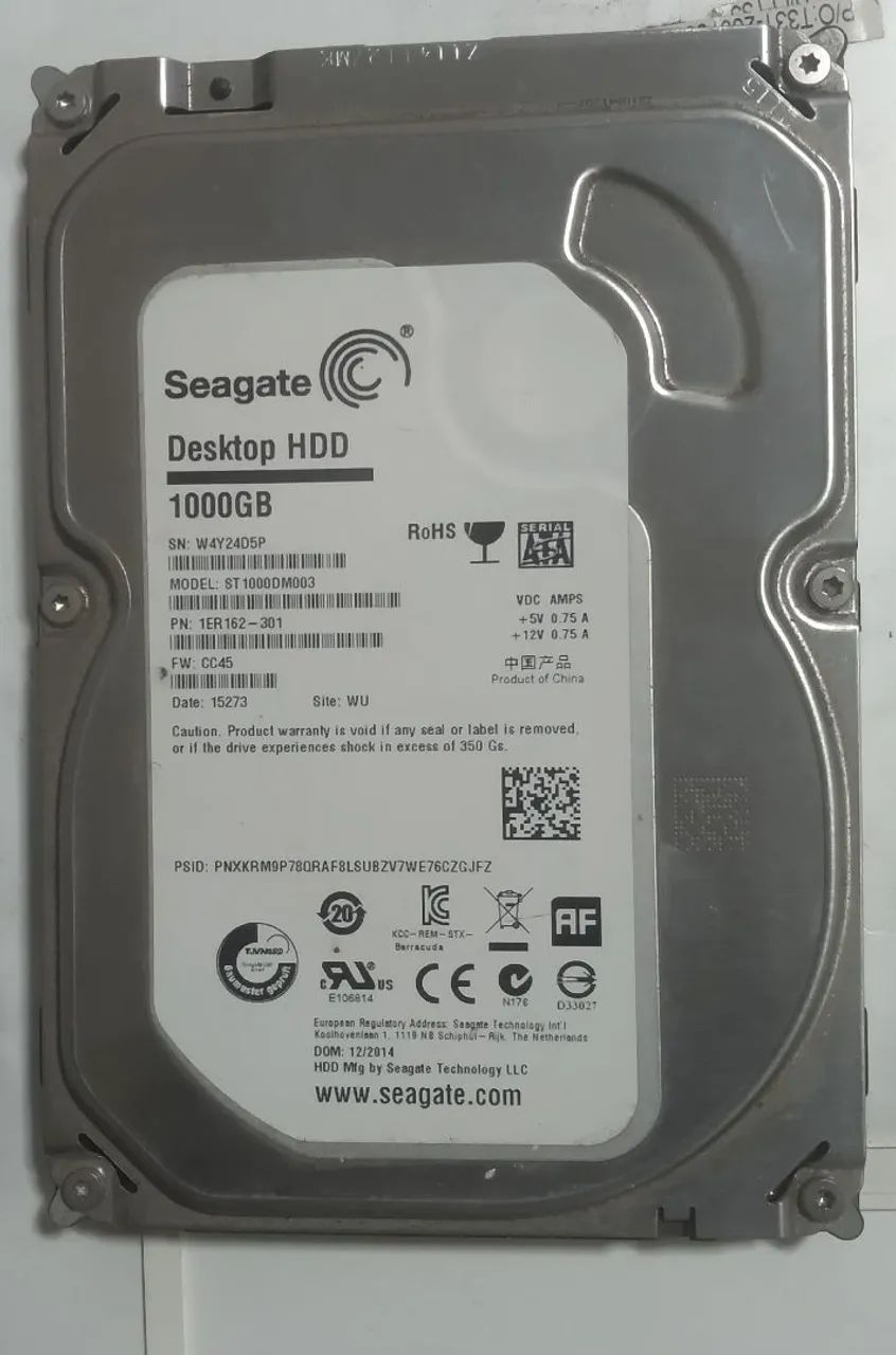 Hd de 1tb para pc - Foto 2