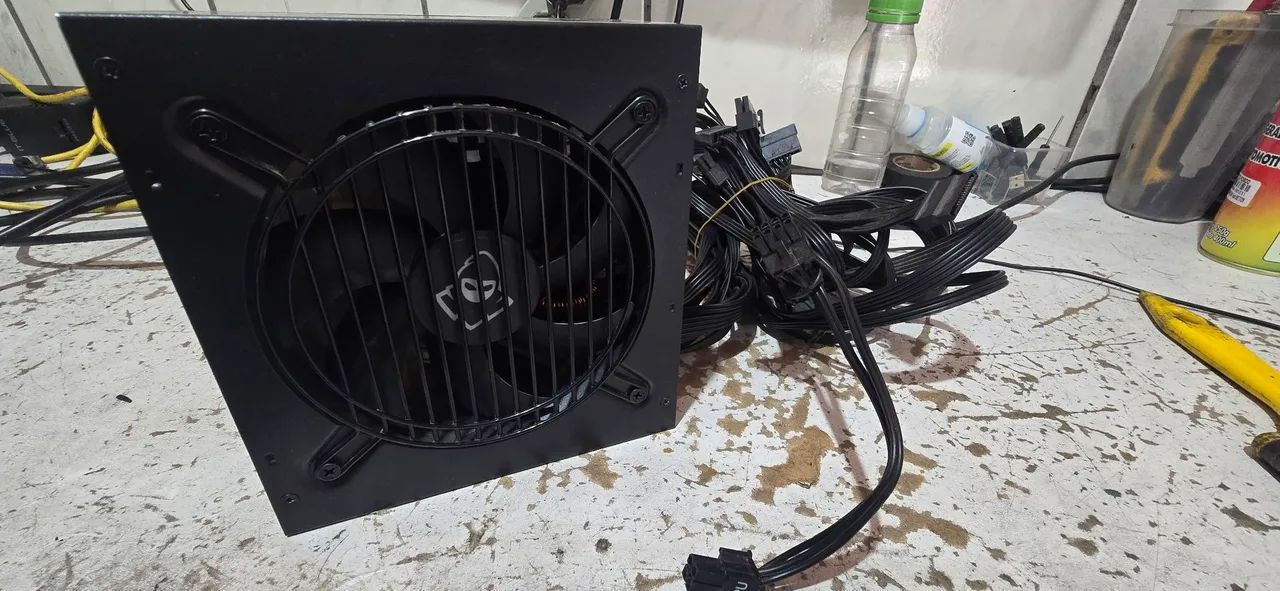 Fonte Real 500 W 80 Plus  - Foto 3