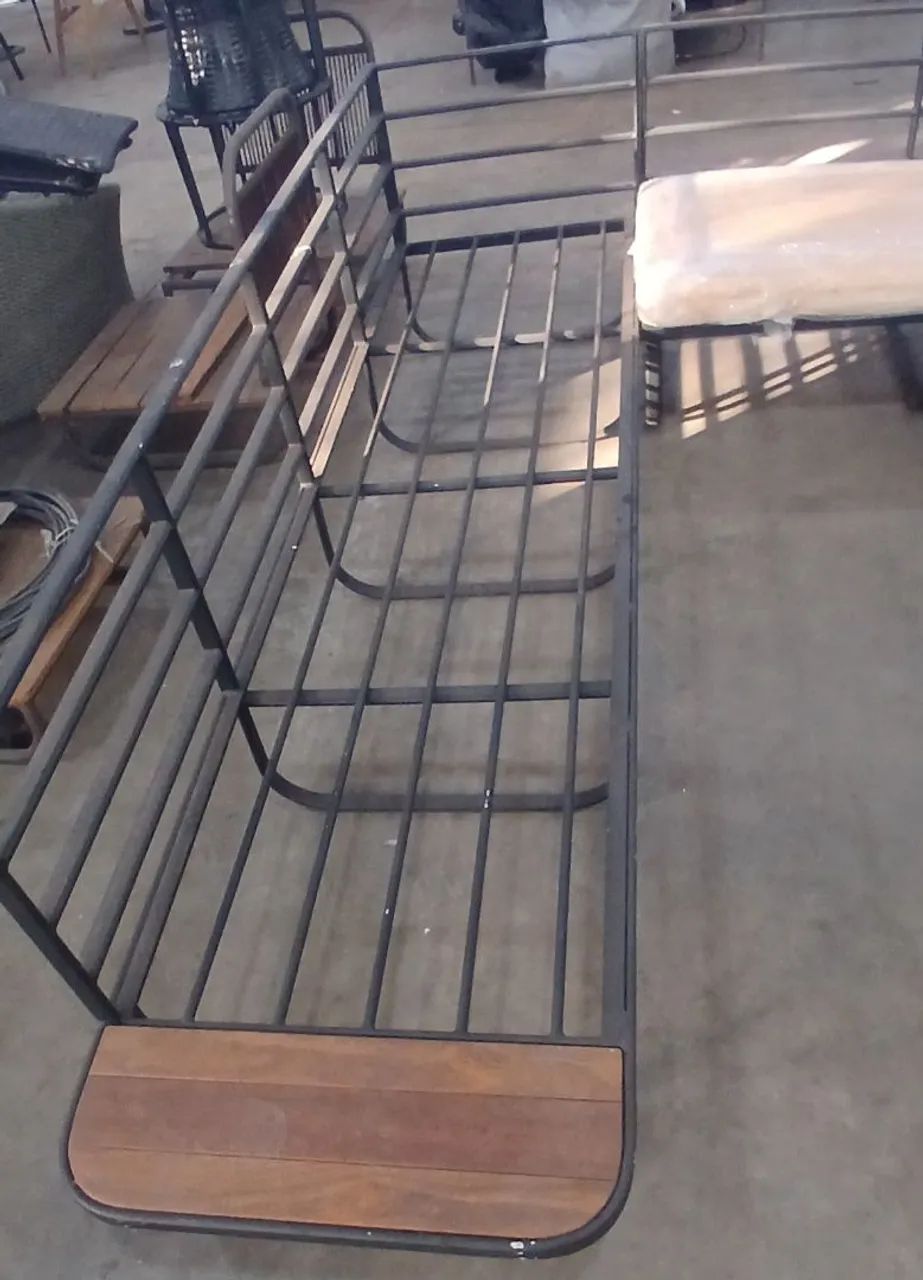 Sofá de Canto, Tecido Aqua Block Impermeável medida 3x4  - Foto 3