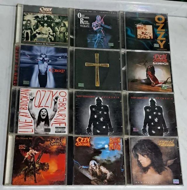LOTE - CDs OZZY OSBOURNE - Antiguidades - Desvio Rizzo, Caxias do