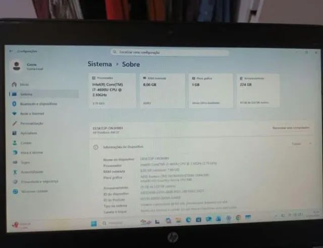 Notebook HP EliteBook i7 - Foto 2