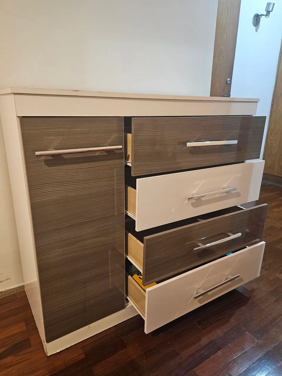 Cômoda 4 gavetas com sapateira - Foto 3