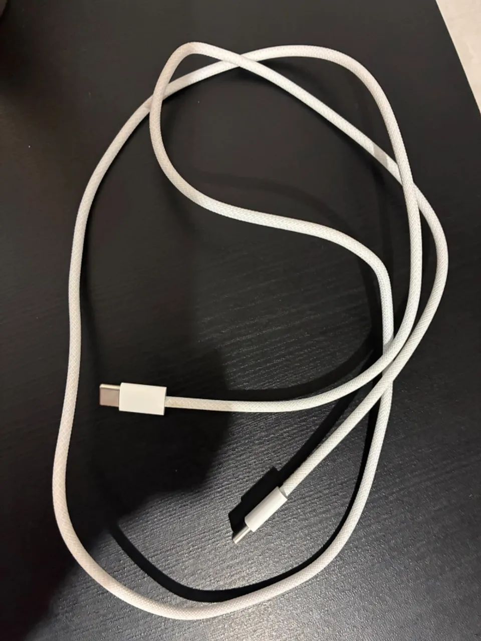 Cabo Apple Original USB-C 1m Trançado iPhone 15 16 Pro - Foto 2