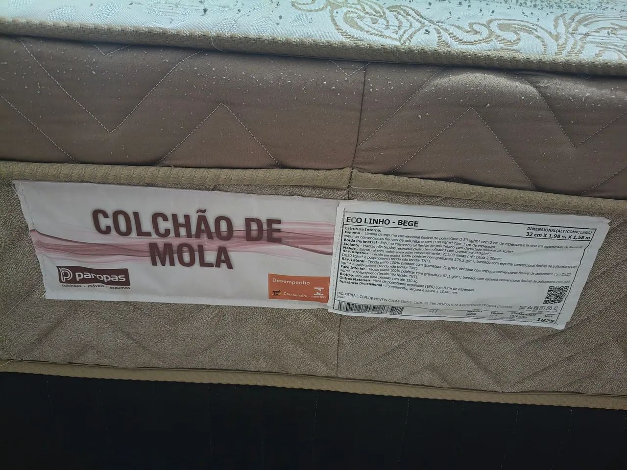 Colchão de molas casal Queen - Foto 3