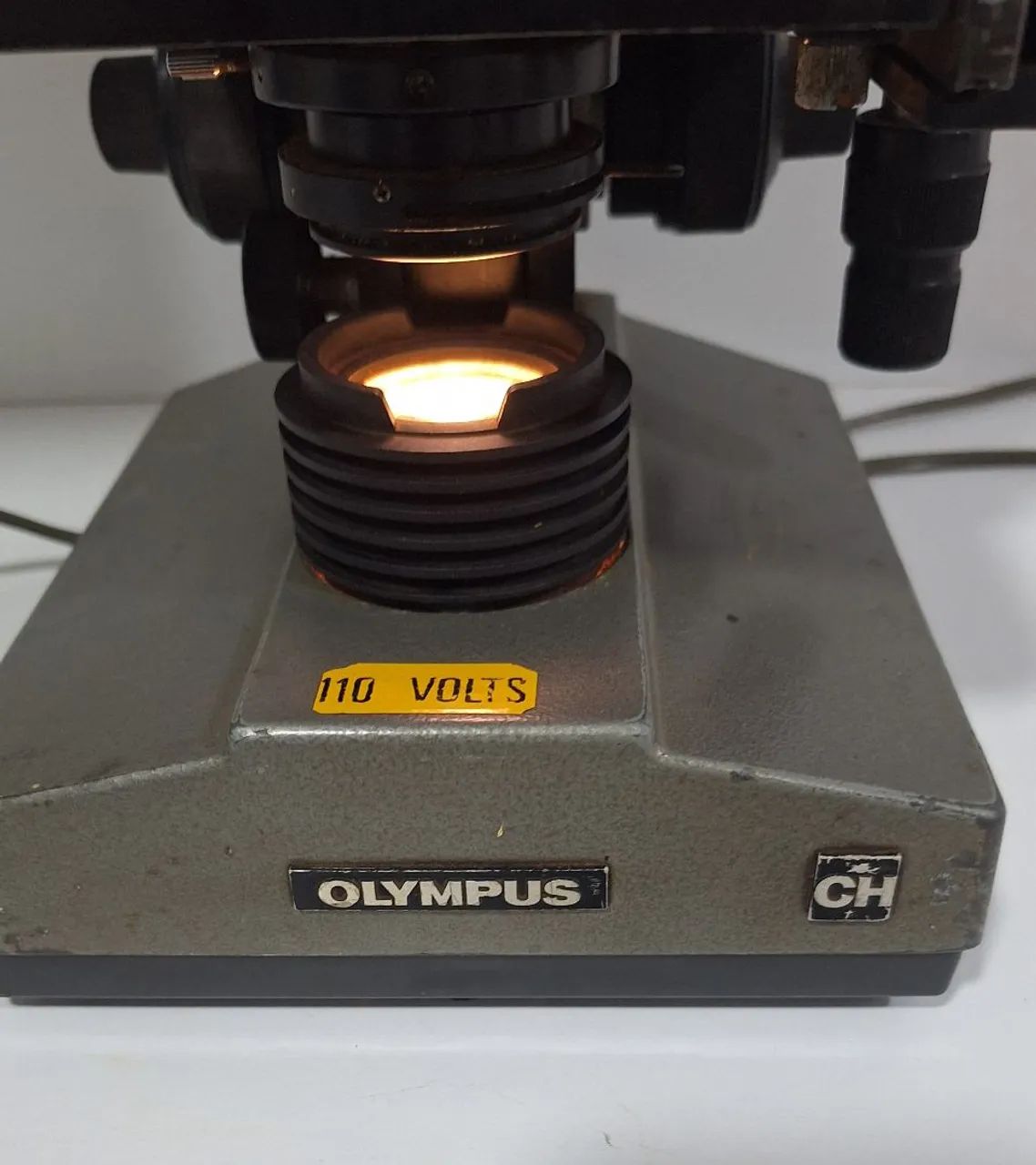 MICROSCÓPIO OLYMPUS CH ? PEÇA VINTAGE - Foto 3