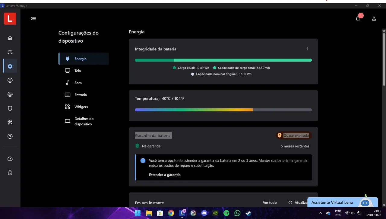 Notebook Gamer LENOVO LOQ-E - Foto 4