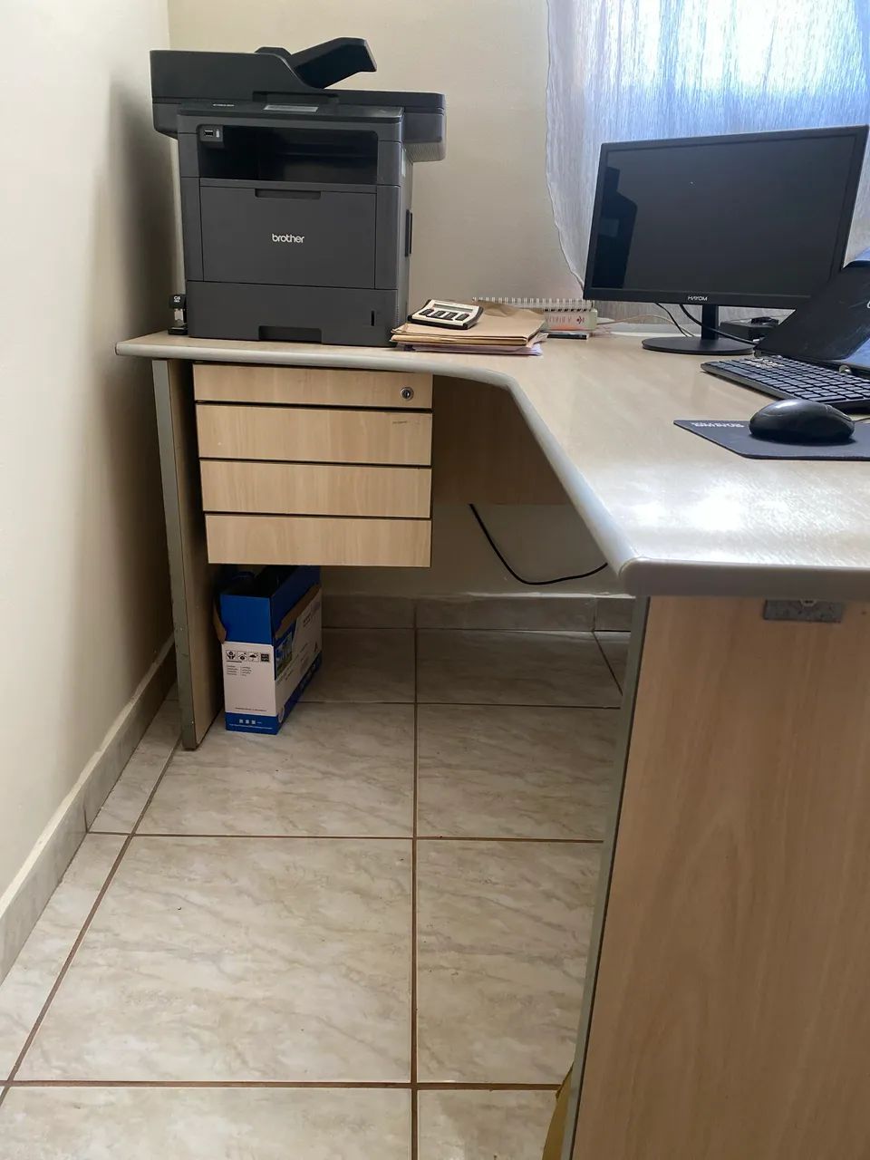 Mesa em L - Escritório  - Foto 2