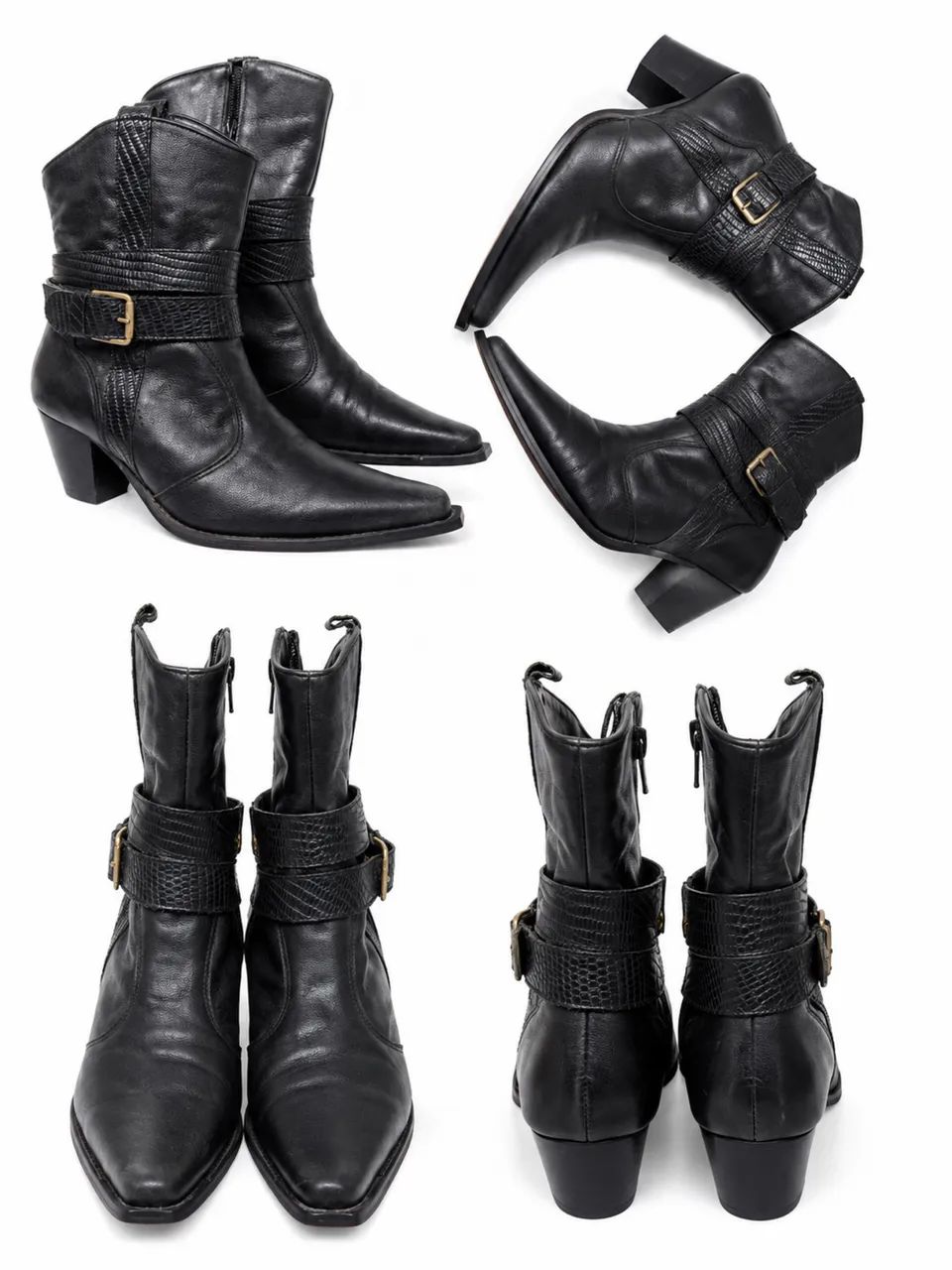 Bota couro 38