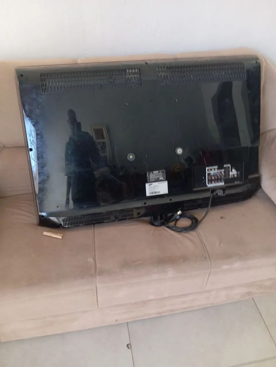Tv Samsung que não e smart vendo 42 polegadas 